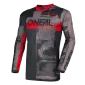 Μπλούζα μηχανής motocross O`NEAL ELEMENT ROLLER GRAY/RED thumb