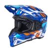 Κράνος μηχανής motocross O'NEAL EX-SRS DUST BLUE/ORANGE V.26 thumb