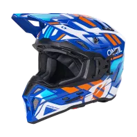 Κρ΄ανος μηχανής O'NEAL EX-SRS DUST BLUE/ORANGE V.26