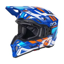 Κράνος μηχανής motocross O'NEAL EX-SRS DUST BLUE/ORANGE V.26 Κράνος μηχανής motocross O'NEAL EX-SRS DUST BLUE/ORANGE V.26