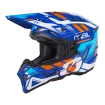 Κράνος μηχανής motocross O'NEAL EX-SRS DUST BLUE/ORANGE V.26 thumb