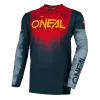 Μπλούζα μηχανής motocross O'NEAL HARDWEAR SWIPE NAVY BLUE/RED