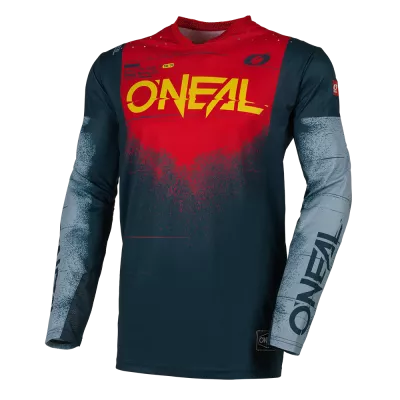 Μπλούζα μηχανής motocross O'NEAL HARDWEAR SWIPE NAVY BLUE/RED