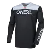 Μπλούζα motocross O'NEAL HARDWEAR ELITE BLACK/WHITE V.26