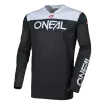 Μπλούζα motocross O'NEAL HARDWEAR ELITE BLACK/WHITE V.26 thumb