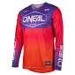 Μπλούζα μηχανής motocross O'NEAL MAYHEM HEXX ORANGE/PURPLE thumb
