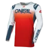 Μπλούζα μηχανής motocross O'NEAL PRODIGY FIVE FIVE RED/ORANGE/NAVY BLUE V.26