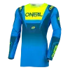 Μπλούζα μηχανής motocross O'NEAL PRODIGY FIVE FIVE BLUE/NEON YELLOW V.26