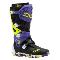 Μπότες μηχανής motocross SIDI CROSSAIR X BLACK VIOLET Μπότες μηχανής motocross SIDI CROSSAIR X BLACK VIOLET