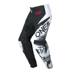 Παντελόνι μηχανής motocross O'NEAL ELEMENT ROLLER BLACK/WHITE