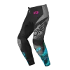 Γυναικείο παντελόνι motocross O’NEAL ELEMENT ROLLER BLACK/CYAN