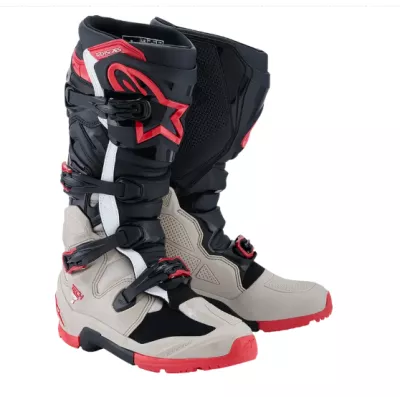 Μπότες μηχανής ALPINESTARSECH 7 ENDURO BK/WRM GRY/ORG FL 7