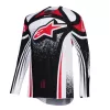 Μπλούζα μηχανής Alpinestars TECHSTAR NOMUR BLACK/WHITE/RED