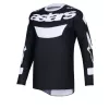 Μπλούζα μηχανής Alpinestars RACER AIR RIWAY BLACK/WHITE