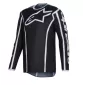 Μπλούζα μηχανής Alpinestars FLUID APEX BLACK/GRAY thumb