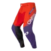 Παντελόνι μηχανής motocross O'NEAL MAYHEM HEXX ORANGE/PURPLE thumb
