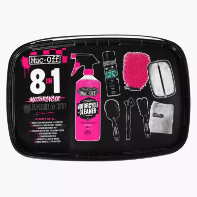 Σετ καθαρισμού Muc-Off 8 in 1 Motorcycle Cleaning Kit
