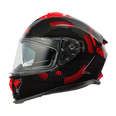 Κράνος μηχανής full face O'NEAL CHALLENGER LOOP BLACK/RED V.26