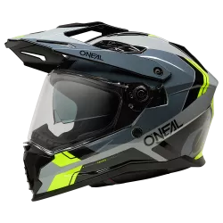 Κράνος μηχανής O'NEAL D-SRS NOMAD BLAC/GRAY/NEON YELLOW V.26 Κράνος μηχανής O'NEAL D-SRS NOMAD BLAC/GRAY/NEON YELLOW V.26