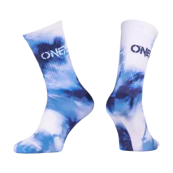 Κάλτσες ποδηλασίας O'NEAL MTB PERFORMANCE TWIST BLUE/WHITE V.26 Κάλτσες ποδηλασίας O'NEAL MTB PERFORMANCE TWIST BLUE/WHITE V.26