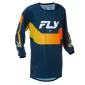 Παιδική μπλούζα motocross FLY RACING Kinetic Jugend - Navy/Orange thumb