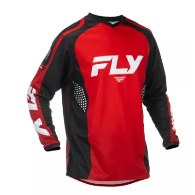 Μπλούζα motocross FLY RACING F-16 - Red/Black/White