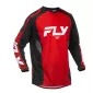 Μπλούζα μηχανής motocross FLY RACING F-16 - Red/Black/White thumb