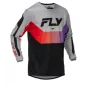 Μπλούζα μηχανής motocross FLY RACING Kinetic - Grey/Red/Purple/Black thumb