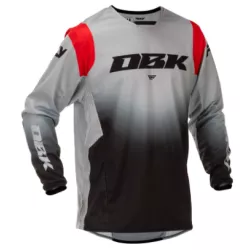 Μπλούζα μηχανής motocross FLY RACING Kinetic DBK Special Edition - Grey/Black/Red Μπλούζα μηχανής motocross FLY RACING Kinetic DBK Special Edition - Grey/Black/Red