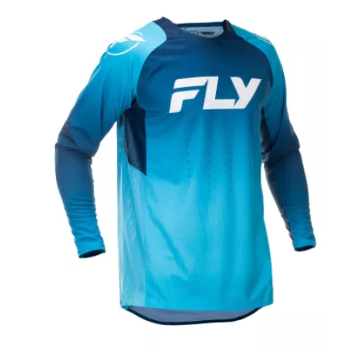 Μπλουζα μηχανής motocross FLY RACING Evolution DST - Blue/White Μπλουζα μηχανής motocross FLY RACING Evolution DST - Blue/White