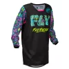 Παιδική μπλούζα motocross FLY RACING Kinetic Mutant Youth - Black/Multi