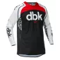 Μπλούζα μηχανής motocross FLY RACING Evolution DST DBK Special Edition - Black/White/Red thumb