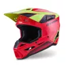 Κράνος motocross ALPINESTARS SM3 FRAY RED/YELLOW/BLACK