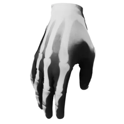 Γάντια μηχανής motocross THOR SPORTMODE X-RAY BLACK/WHITE