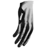 Γάντια μηχανής motocross THOR SPORTMODE X-RAY BLACK/WHITE thumb