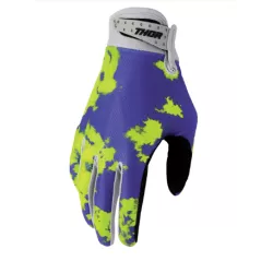 Γάντια μηχανής THOR LAUNCHMODE BLEACH GRAY/ACID Γάντια μηχανής THOR LAUNCHMODE BLEACH GRAY/ACID
