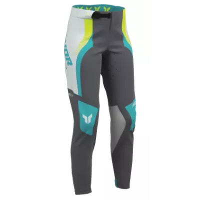 Γυναικείο παντελόνι motocross THOR SPORTMODE VELOCITY GREY/AQUA