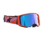 Μάσκα motocross ALPINESTARS SUPERTECH CORP CORAL/PURLE MIRROR-BLUE thumb