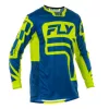 Μπλούζα μηχανής motocross FLY RACING Lite L.E. Lancer - Navy/Hi-Vis