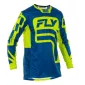 Μπλούζα μηχανής motocross FLY RACING Lite L.E. Lancer - Navy/Hi-Vis thumb