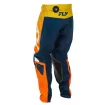 Παιδικό παντελόνι motocross Kinetic - Navy/Orange thumb