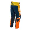 Παιδικό παντελόνι motocross Kinetic - Navy/Orange thumb