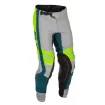 Παντελόνι μηχανής motocross FLY RACING - Grey/Lime/Teal thumb