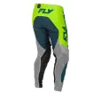 Παντελόνι μηχανής motocross FLY RACING - Grey/Lime/Teal thumb