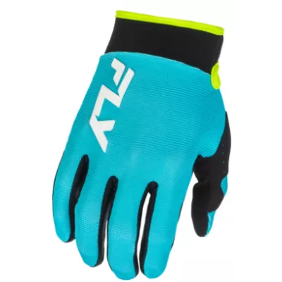 Γάντια μηχανής motocross FLY RACING F-16 - Aqua/Black/White Γάντια μηχανής motocross FLY RACING F-16 - Aqua/Black/White