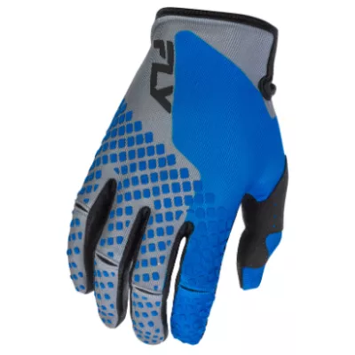 Παιδικά γάντια motocross FLY RACING Kinetic - Blue/Grey/Black