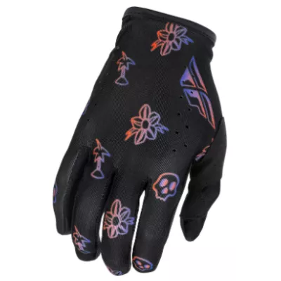 Γάντια μηχανής motocross FLY RACING Lite Outline Special Edition - Black/Red/Purple Γάντια μηχανής motocross FLY RACING Lite Outline Special Edition - Black/Red/Purple