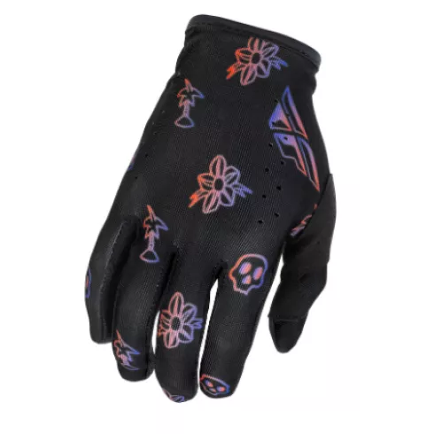 Παιδικά γάντια motocross FLY RACING Lite Outline Special Edition - Black/Red/Purple Παιδικά γάντια motocross FLY RACING Lite Outline Special Edition - Black/Red/Purple