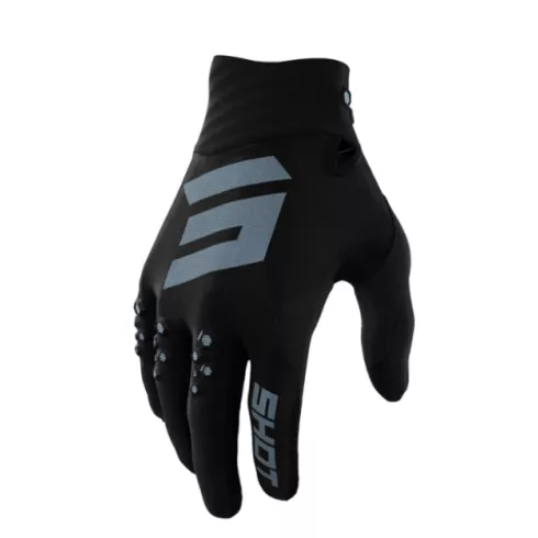 Γάντια μηχανής motocross SHOT Contact Black Γάντια μηχανής motocross SHOT Contact Black