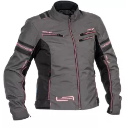 Γυναικείο μπουφάν μηχανής Lindstrands Liden Grey/Pink Γυναικείο μπουφάν μηχανής Lindstrands Liden Grey/Pink